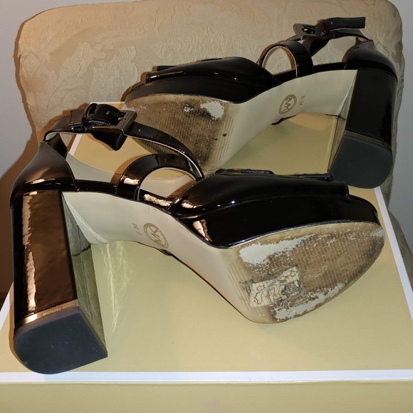 Michael Kors Strappy Platform Heels - Picture 5 of 5